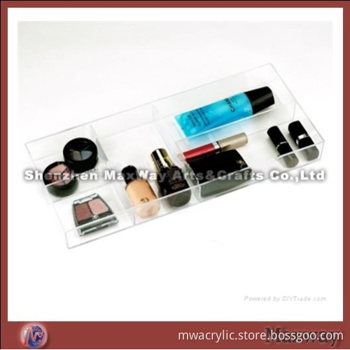 Transparent Pretty Acrylic Cosmetic Tray